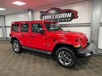 Used Jeep Wrangler Sahara 2019 Red SUV