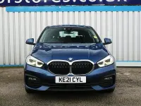 Used BMW 116 Comfort Edition 114 HP (83 kW) 2021 Blue Hatchback