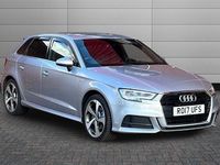 Used Audi A3 S-Line 150 HP (110 kW) 2017 Silver Hatchback