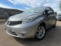 Used Nissan Note Acenta Premium 98 HP (72 kW) 2014 Silver Hatchback
