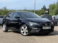 Used Seat Leon FR 150 HP (110 kW) 2017 Black Hatchback