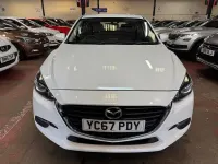 Used Mazda 3 2017 White Hatchback