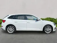 Used Skoda Scala SE L 95 HP (69 kW) 2020 White Hatchback