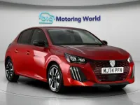 Used Peugeot 208 Allure 100 HP (73 kW) 2024 Red Hatchback