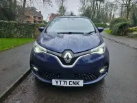 Used Renault Zoe Riviera 100 kW (136 HP) 2021 Blue Hatchback