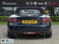 Used Fiat 124 Spider Lusso Plus 138 HP (101 kW) 2018 Blue Cabriolet
