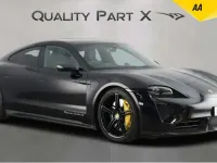 Used Porsche Taycan Performance Package 559 kW (761 HP) 2020 Black Sedan