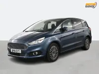 Used Ford S-MAX Titanium 150 HP (110 kW) 2019 Blue MPV