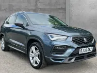Used Seat Ateca FR 150 HP (110 kW) 2020 Rodium grey SUV