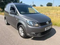 Used VW Caddy Highline 102 HP (75 kW) 2015 Turquoise MPV