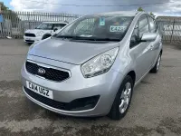 Used Kia Venga 90 HP (66 kW) 2014 Silver Hatchback