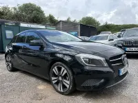 Used Mercedes A180 109 HP (80 kW) 2015 Black Hatchback