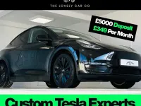 Used Tesla Model Y Long Range AWD 378 kW (514 HP) 2023 Black SUV