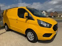 Used Ford Transit Custom 130 HP (95 kW) 2022 Yellow Van