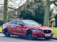 Usado Jaguar XJ Luxury 275 HP (202 kW) 2012 Vermelho Sedan