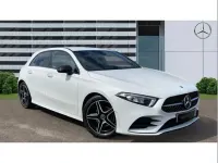 Used Mercedes A180 AMG Line Premium 136 HP (100 kW) 2023 White Hatchback