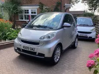 Used Smart ForTwo Coupé Passion 84 HP (61 kW) 2009 Silver Coupe