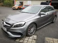 Used Mercedes A180 AMG Line Premium 107 HP (78 kW) 2016 Grey Hatchback