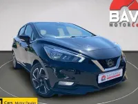 Used Nissan Micra Acenta 92 HP (67 kW) 2021 Black Hatchback