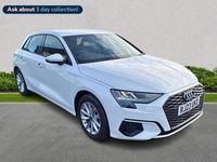 Used Audi A3 Advanced 108 HP (79 kW) 2023 White Sedan