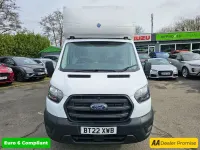 Used Ford Transit 130 HP (95 kW) 2022 White Cabriolet