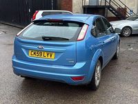 Used Ford Focus Zetec 2009 Blue Hatchback