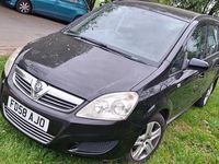 Used Vauxhall Zafira 115 HP (84 kW) 2009 Black MPV