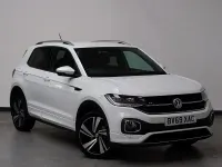 Used VW T-Cross R-line 115 HP (84 kW) 2019 White SUV