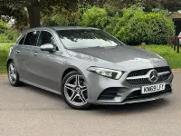 Usado Mercedes A150 AMG line 150 HP (110 kW) 2020 Cinzento Citadino