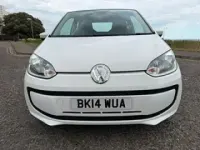 Begagnad VW up! move up! 2014 Vit Halvkombi