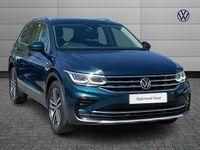 Used VW Tiguan Elegance 150 HP (110 kW) 2021 Blue SUV