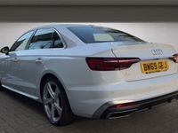 Used Audi A4 S-Line 150 HP (110 kW) 2020 White Sedan