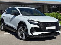 Used Audi Q4 e-tron Black Edition 210 kW (286 HP) 2025 White SUV