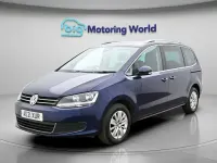 Used VW Sharan SE 150 HP (110 kW) 2021 Blue MPV