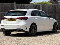 Used Mercedes A180 AMG line 2019 White Hatchback