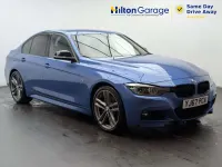 Begagnad BMW 320 M Sport 184 HK (135 kW) 2018 Blå Sedan