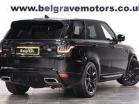 used Land Rover Range Rover Sport 2.0 P400e 13.1kWh HSE Dynamic Black SUV 5dr Petrol Plug in Hybrid Auto 4WD Euro 6 (s/s) (404 ps)