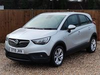 Used Vauxhall Crossland X S 102 HP (75 kW) 2019 Silver SUV