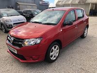Used Dacia Sandero Ambiance 2014 Red Hatchback