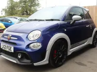 Used Abarth 695 70th Anniversary 180 HP (132 kW) 2021 Blue Hatchback