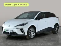 Begagnad MG MG4 EV Trophy 2024 Vit Halvkombi