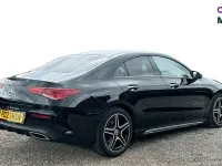 Used Mercedes CLA200 AMG Line Premium 163 HP (119 kW) 2023 Cosmos black metallic Coupe