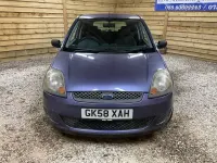 Używany Ford Fiesta Style 2008 Purpurowy Hatchback