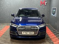 Used Audi Q5 S-Line 190 HP (139 kW) 2017 Blue SUV