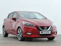 Used Nissan Micra Tekna 92 HP (67 kW) 2022 Red Hatchback