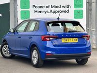 Used Skoda Fabia Comfort 79 HP (58 kW) 2023 Energy blue Hatchback