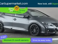 Begagnad Honda Civic SR 141 HK (103 kW) 2015 Grå Halvkombi