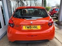 Used Peugeot 208 Signature Sky 2020 Orange Hatchback