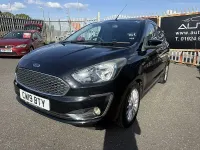 Used Ford Ka Plus Zetec 85 HP (62 kW) 2019 Black Hatchback