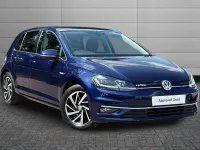 Used VW Golf VIII Edition 130 HP (95 kW) 2020 Blue Hatchback